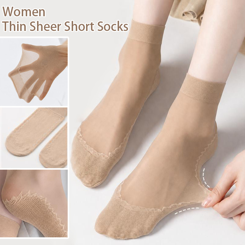 Invisibility Sock Loafer - 10 Pasang Kaus Kaki Pergelangan Kaki