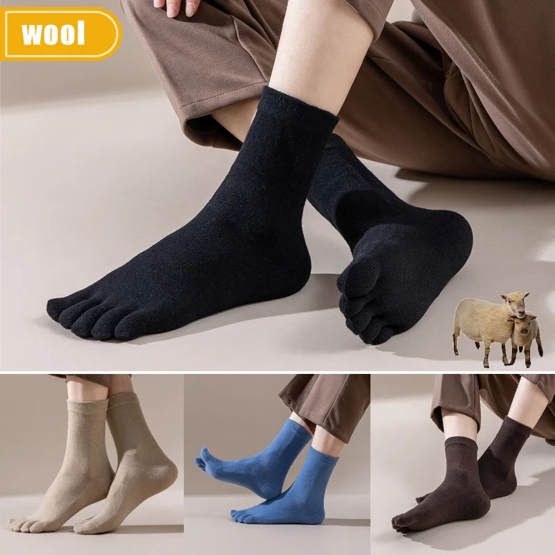 Thermal Sock Winter - Kaos Kaki Lima Jari Pria dari