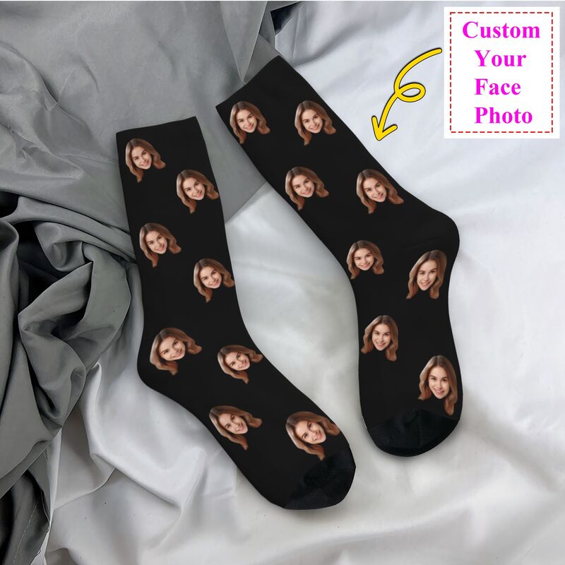 Dress Sock Men - Kaus Kaki Pria Wanita dengan Foto