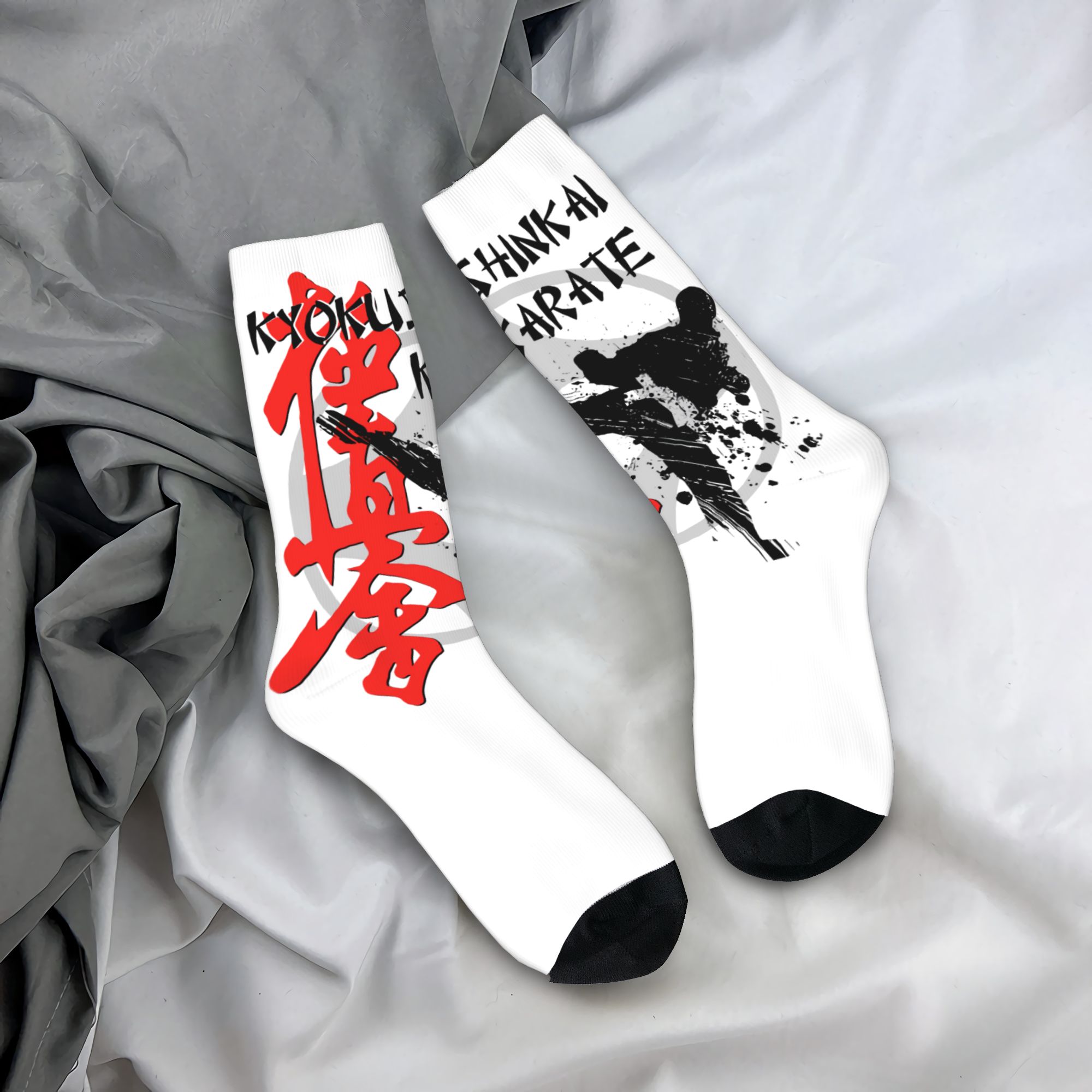 Dress Sock Men - Kaus Kaki Pria Kyokushi Karate Kustom