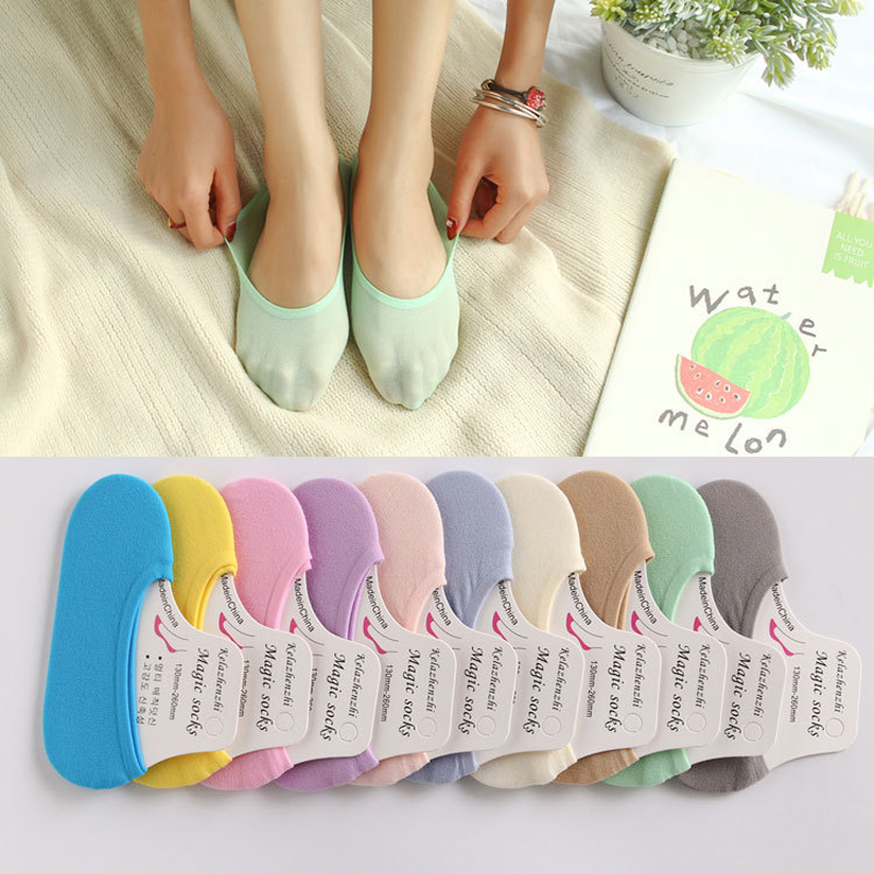 Invisibility Sock Loafer - Kaus kaki pantofel tidak terlihat perempuan