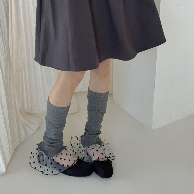 Boot Sock Slouchy - Ins Simplicity Style Leg Warmer untuk