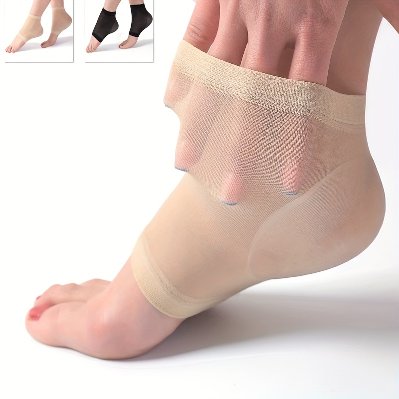 Ankle Brace Sock - 1 Pasang Kaus Kaki Silikon Bersirkulasi
