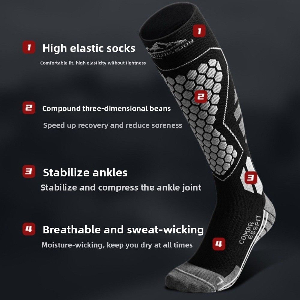 Thermal Sock Winter - Kaus Kaki Ski Tebal Baru, Kaus