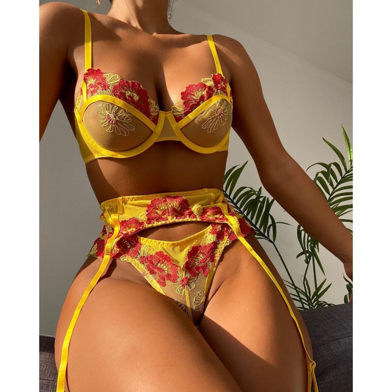 Silk Sock Bamboo - Bikini Fashion bordir renda kaus kaki