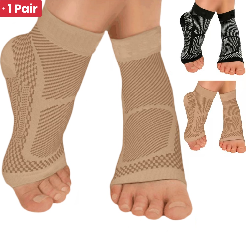 Ankle Brace Sock - 1 pasang kaus kaki penopang pergelangan