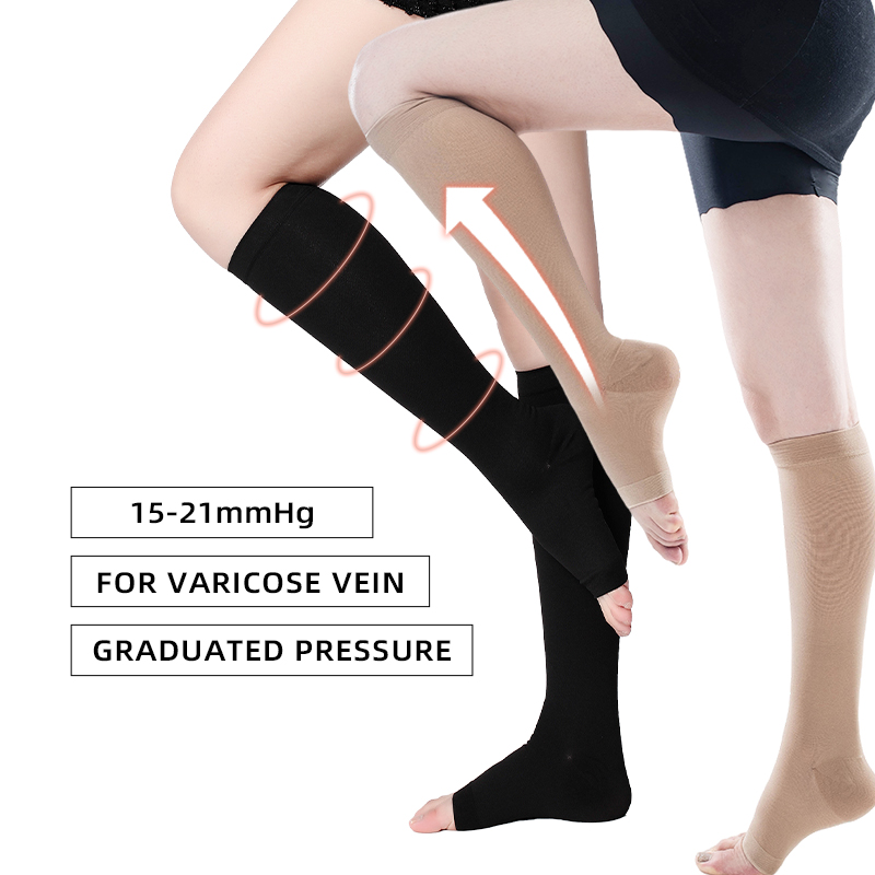 Compression Sock Medical - S-5XL 2 buah/pasang kaus kaki penopang