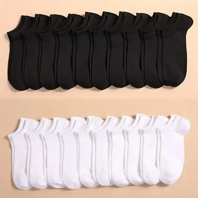 10 Pasang Kaos Kaki Pendek Hit - Ankle Sock Low Cut ulasan dan harga