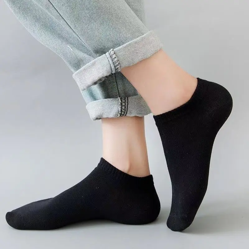 5 Pasang Kaos Kaki Kasual Unis - Ankle Sock Low Cut ulasan dan harga