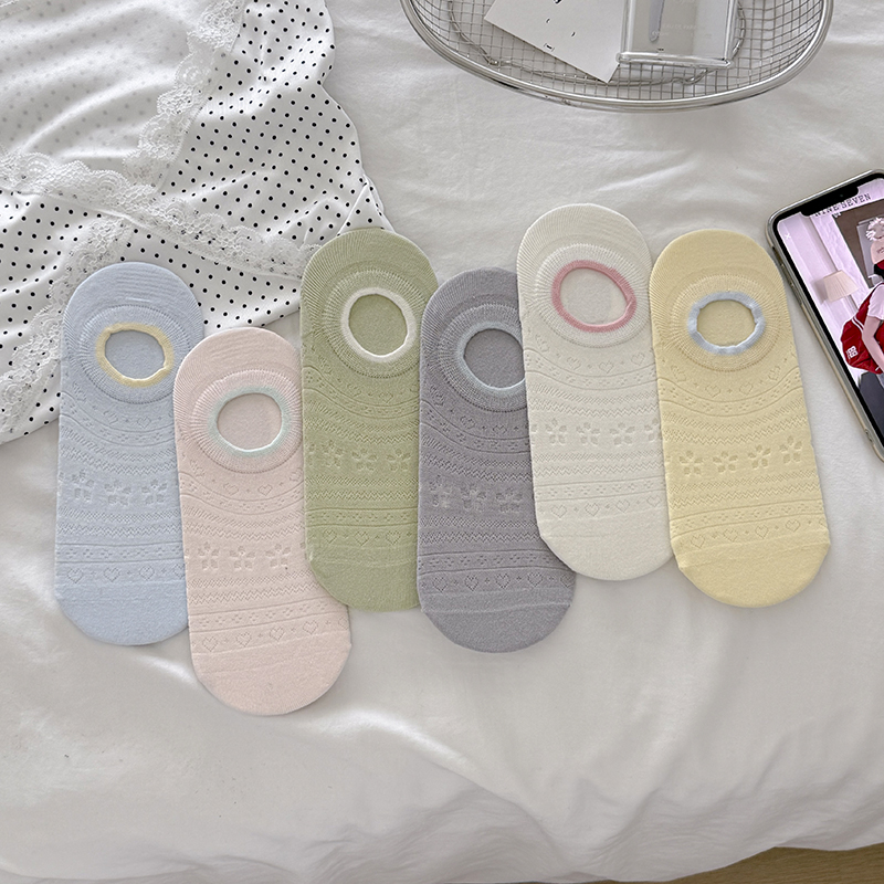 6 Pasang Kaus Kaki Wanita Tak  - Invisibility Sock Loafer ulasan dan harga