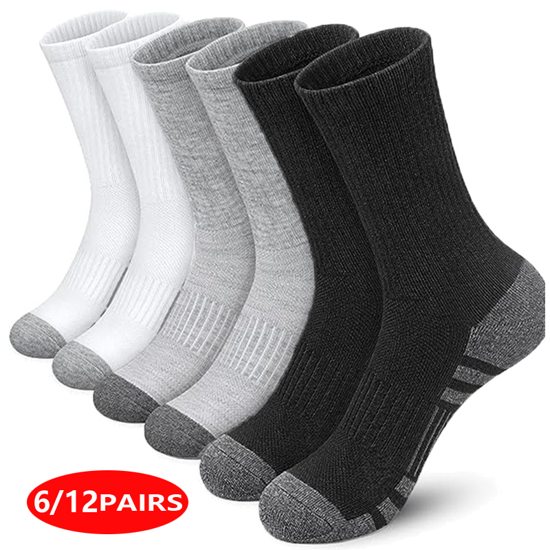 Kaos Kaki Atletik Pria Berkine - Cotton Crew Sock Pack ulasan dan harga