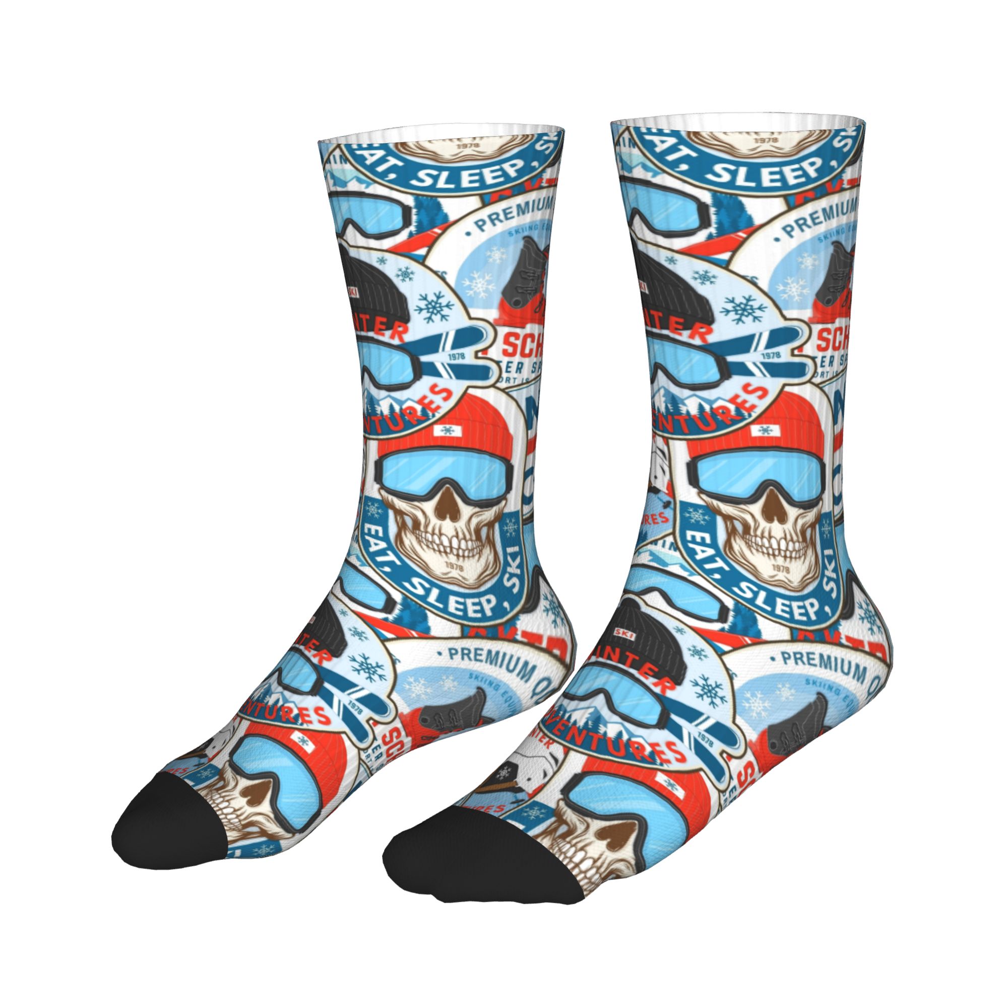 Kaus Kaki Cetak Tanpa Jahitan  - Dress Sock Men ulasan dan harga
