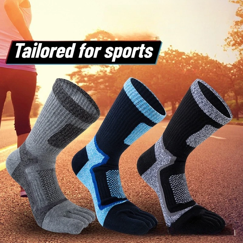 3 Pasang Kaus Kaki Olahraga Pr - Toe Sock Split ulasan dan harga