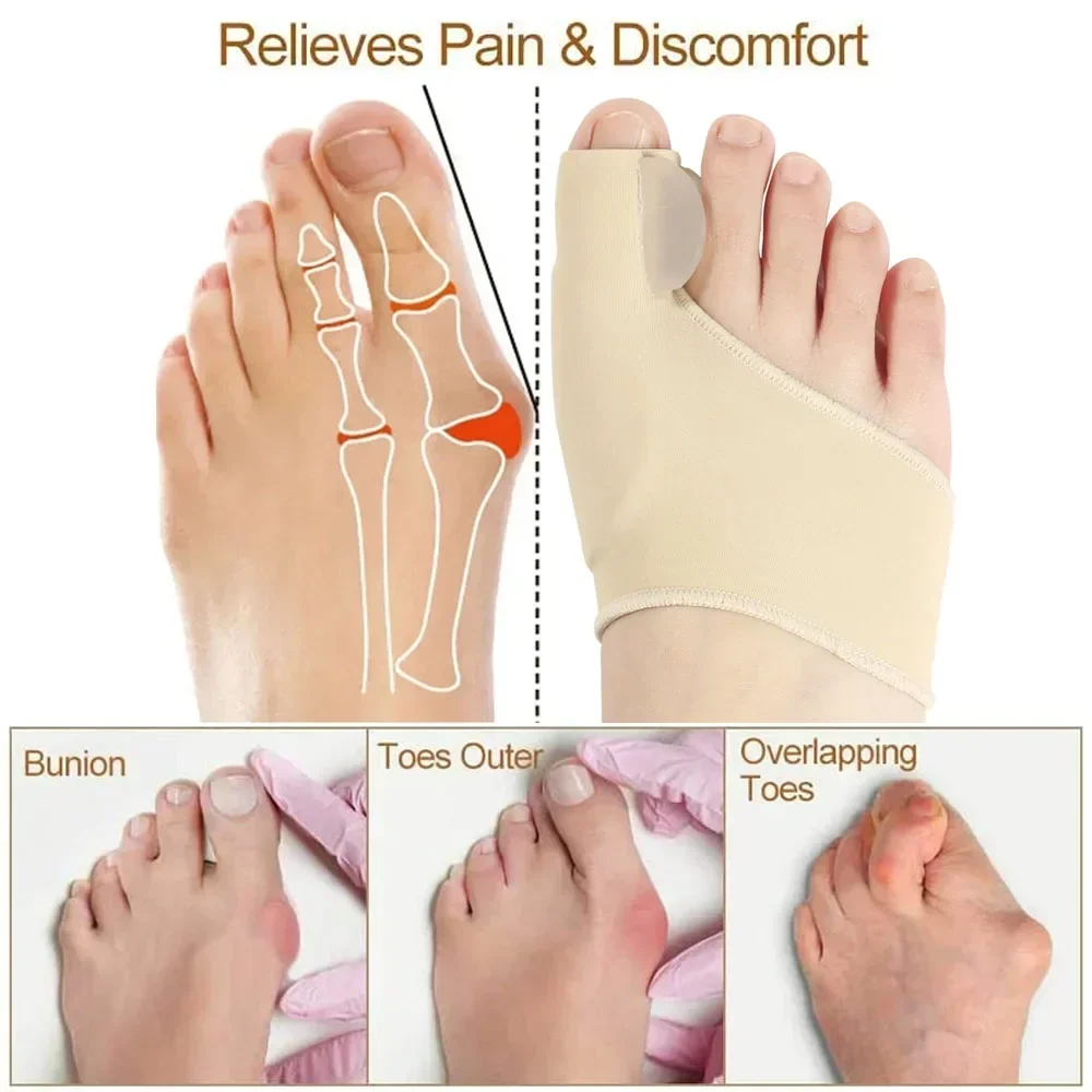 1/2 Pasang Pemisah Jari Kaki H - Ankle Brace Sock ulasan dan harga