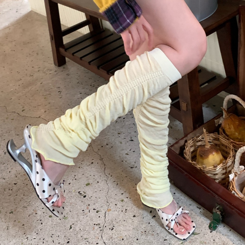 Penutup Kaki Model Ruffle Bubb - Boot Sock Slouchy ulasan dan harga