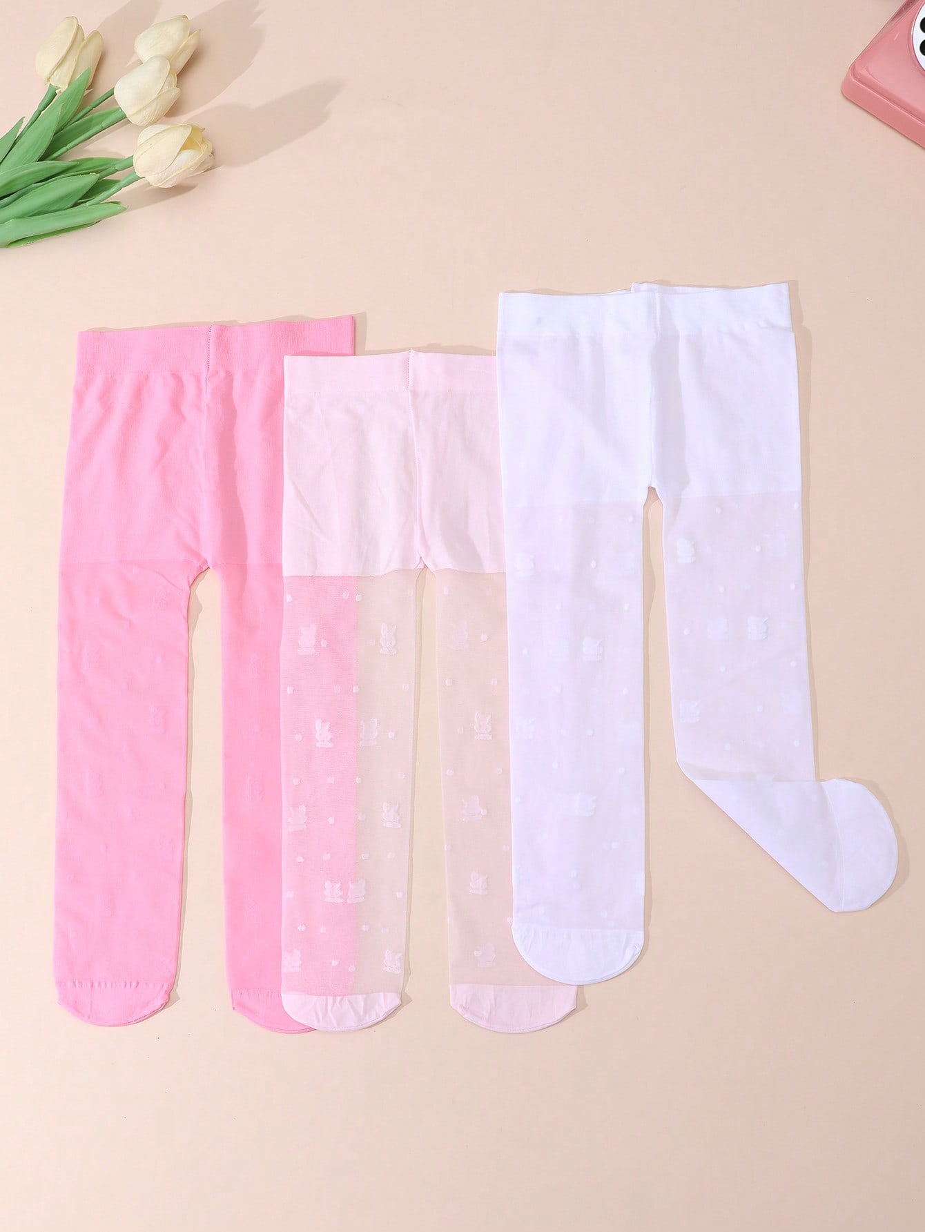3 Pak Celana Ketat Anak Peremp - Tights Pantyhose Sheer ulasan dan harga