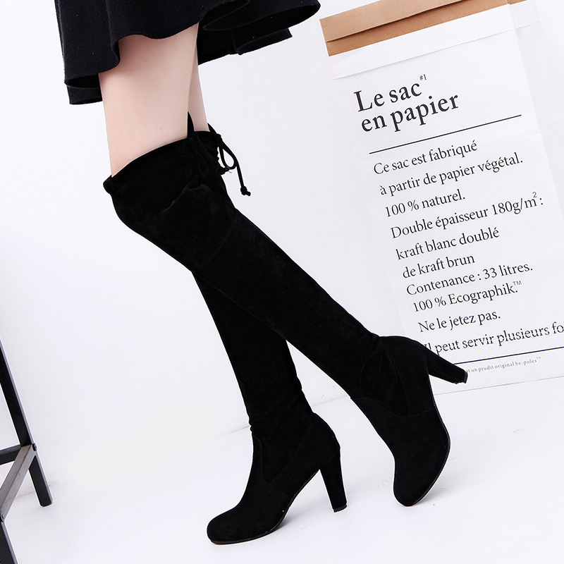 Sepatu Bot Wanita Kain Melar S - Knee High Sock Women ulasan dan harga