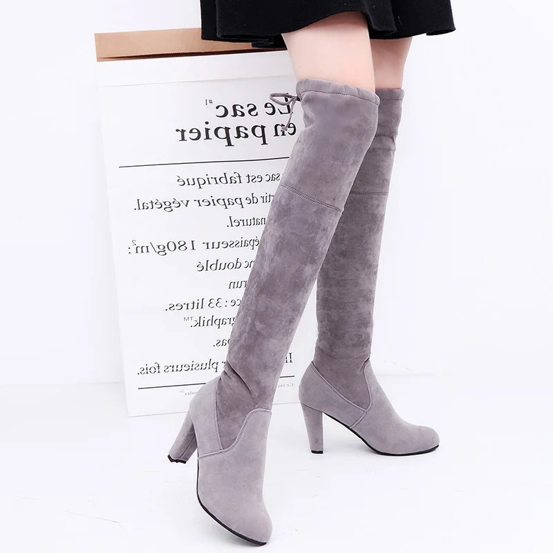 Sepatu Bot Wanita Kain Melar S - Knee High Sock Women ulasan dan harga