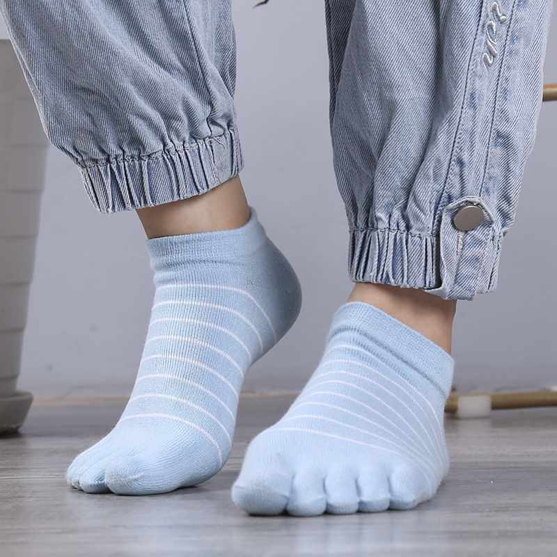 1/5 Pasang Kaus Kaki Lima Jari - Ankle Sock Low Cut ulasan dan harga