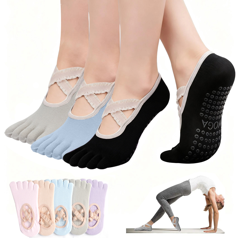 Kaus Kaki Pilates Anti Selip W - Grip Sock Yoga ulasan dan harga