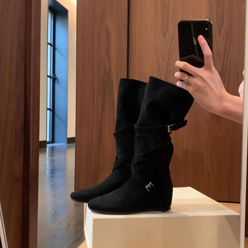 Sepatu bot wanita 2026 gaya In - Knee High Sock Women ulasan dan harga
