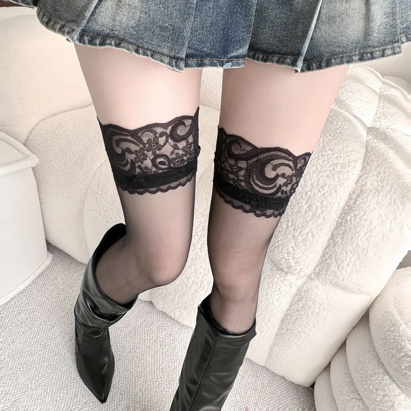 Stoking Renda Sabuk Wanita Sto - Tights Pantyhose Sheer ulasan dan harga