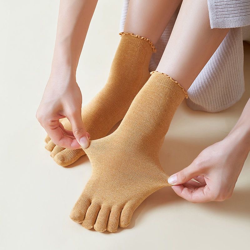 1/5 Pasang Kaos Kaki Wanita Ka - Toe Sock Split ulasan dan harga
