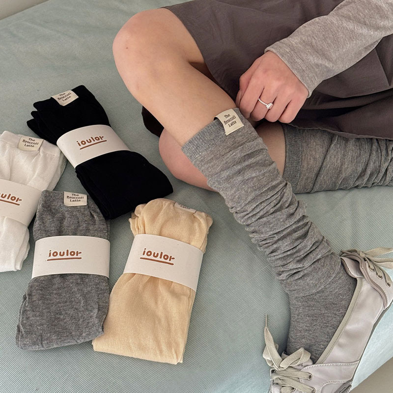 Kaus Kaki Setinggi Paha Korea  - Knee High Sock Women ulasan dan harga