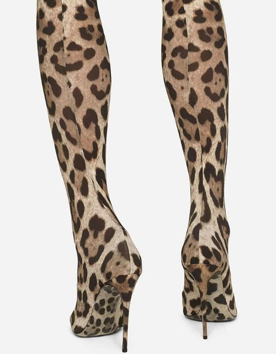 Sepatu Boots Stiletto Tinggi M - Knee High Sock Women ulasan dan harga