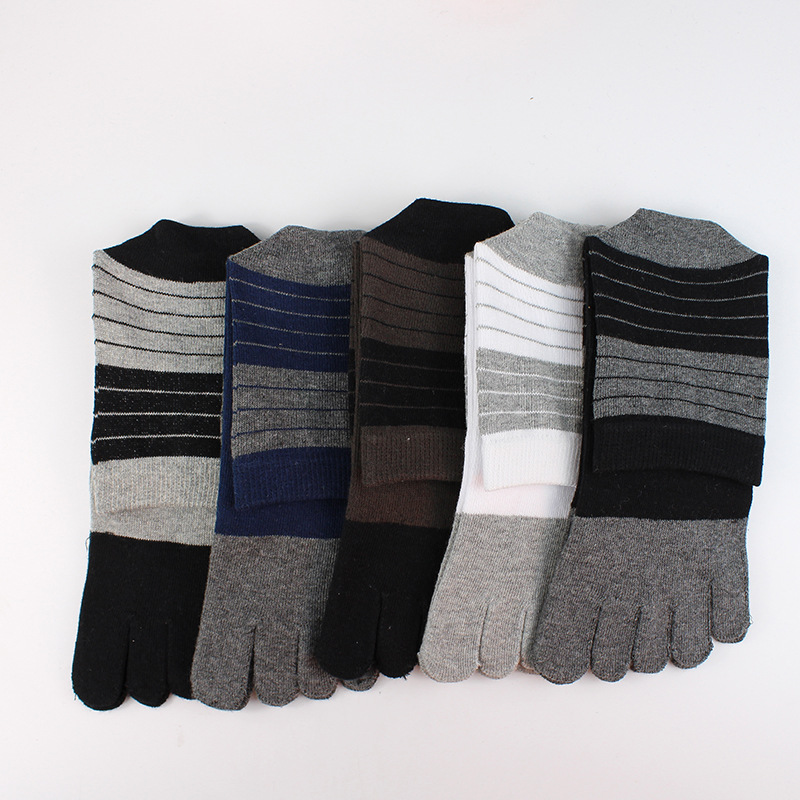 3/5 Pasang Kaus Kaki Pria Lima - Toe Sock Split ulasan dan harga