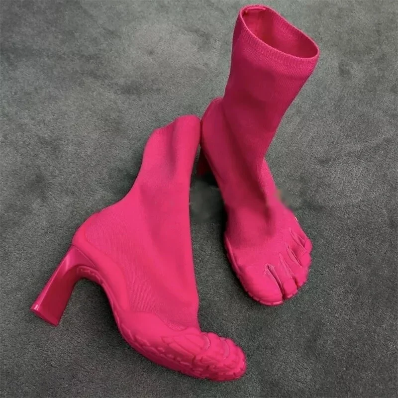 Sepatu Boots Wanita Model Five - Toe Sock Split ulasan dan harga