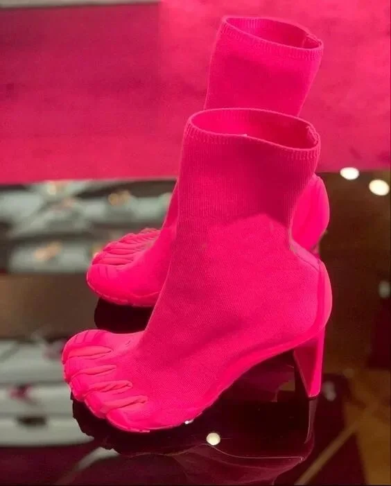 Sepatu Boots Wanita Model Lima - Toe Sock Split ulasan dan harga