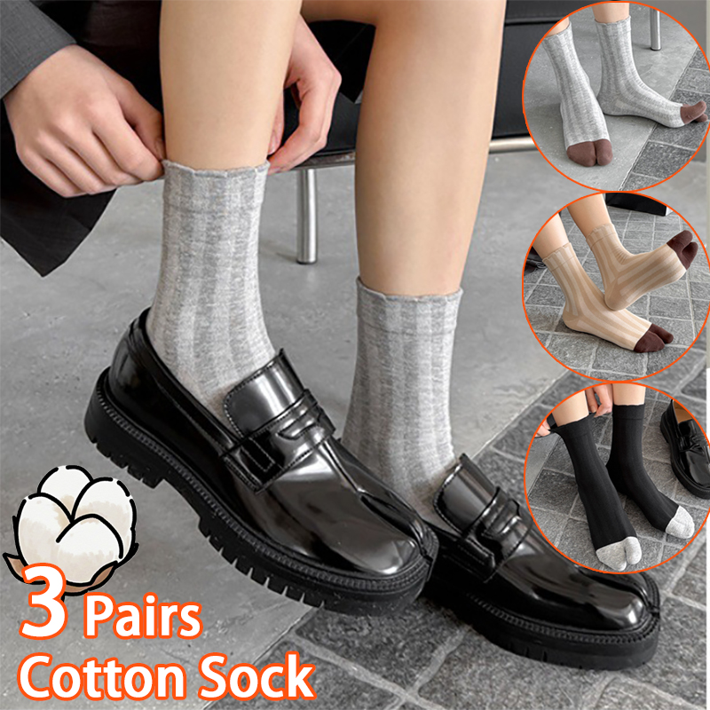 Kaos Kaki Tabi Katun Jepang un - Toe Sock Split ulasan dan harga