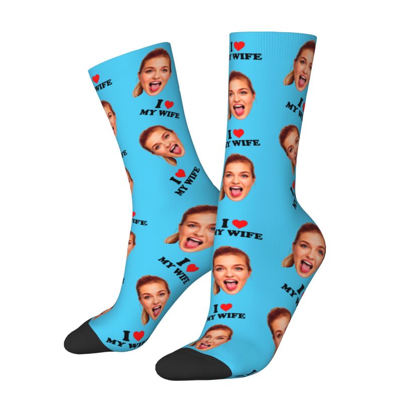 Kaus Kaki Pria Custom Foto Waj - Dress Sock Men ulasan dan harga