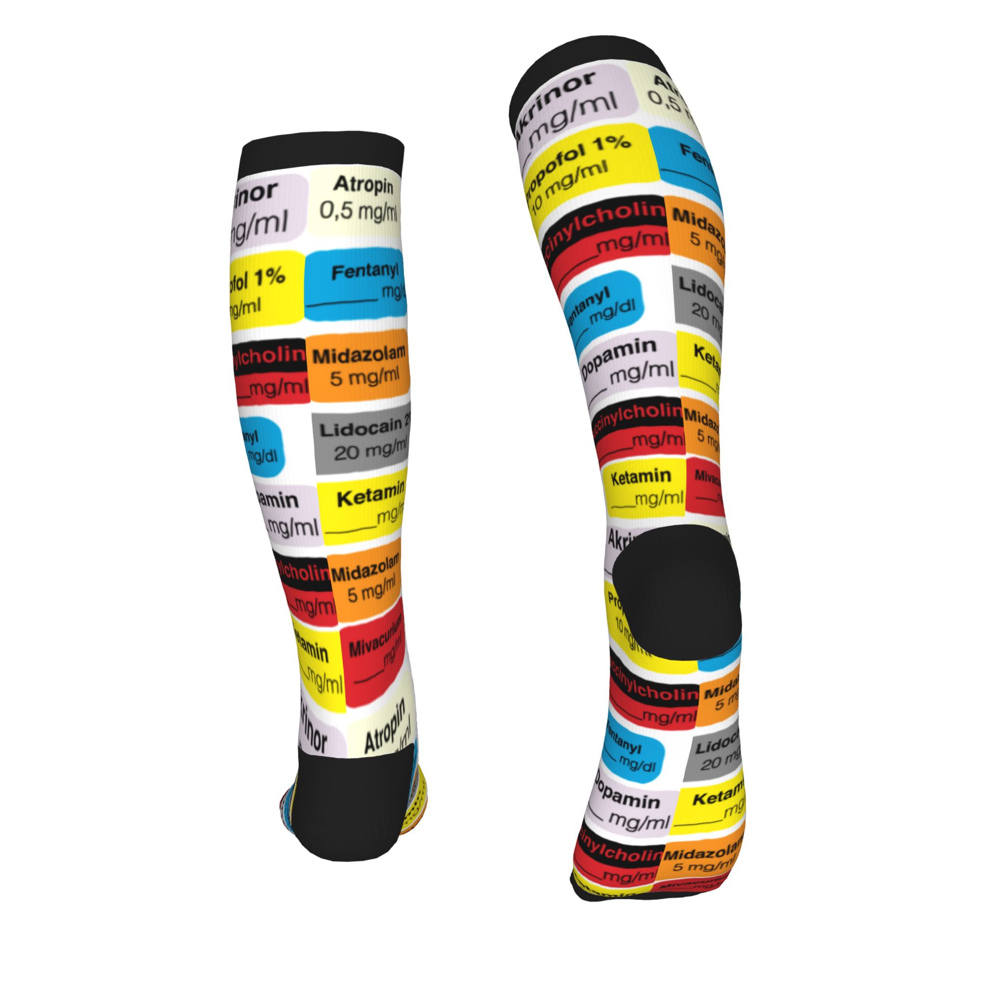 Label Obat Anestesi Kaus Kaki  - Compression Sock Medical ulasan dan harga