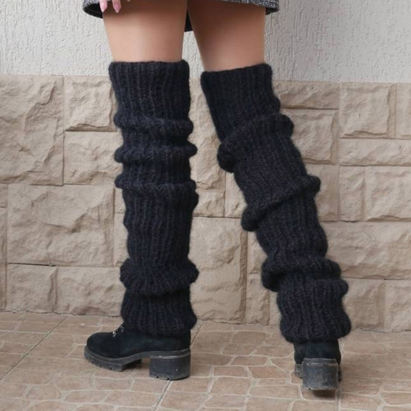 Penghangat Atas Lutut Manset B - Boot Sock Slouchy ulasan dan harga