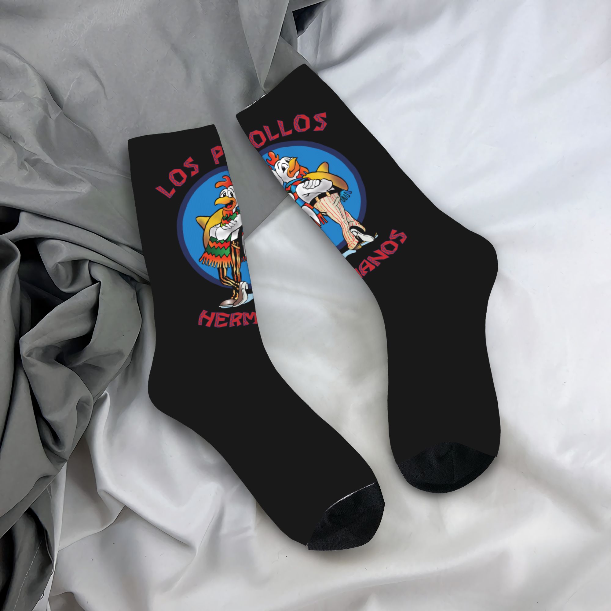 Kaos Kaki Lucu Los Pollos Herm - Dress Sock Men ulasan dan harga