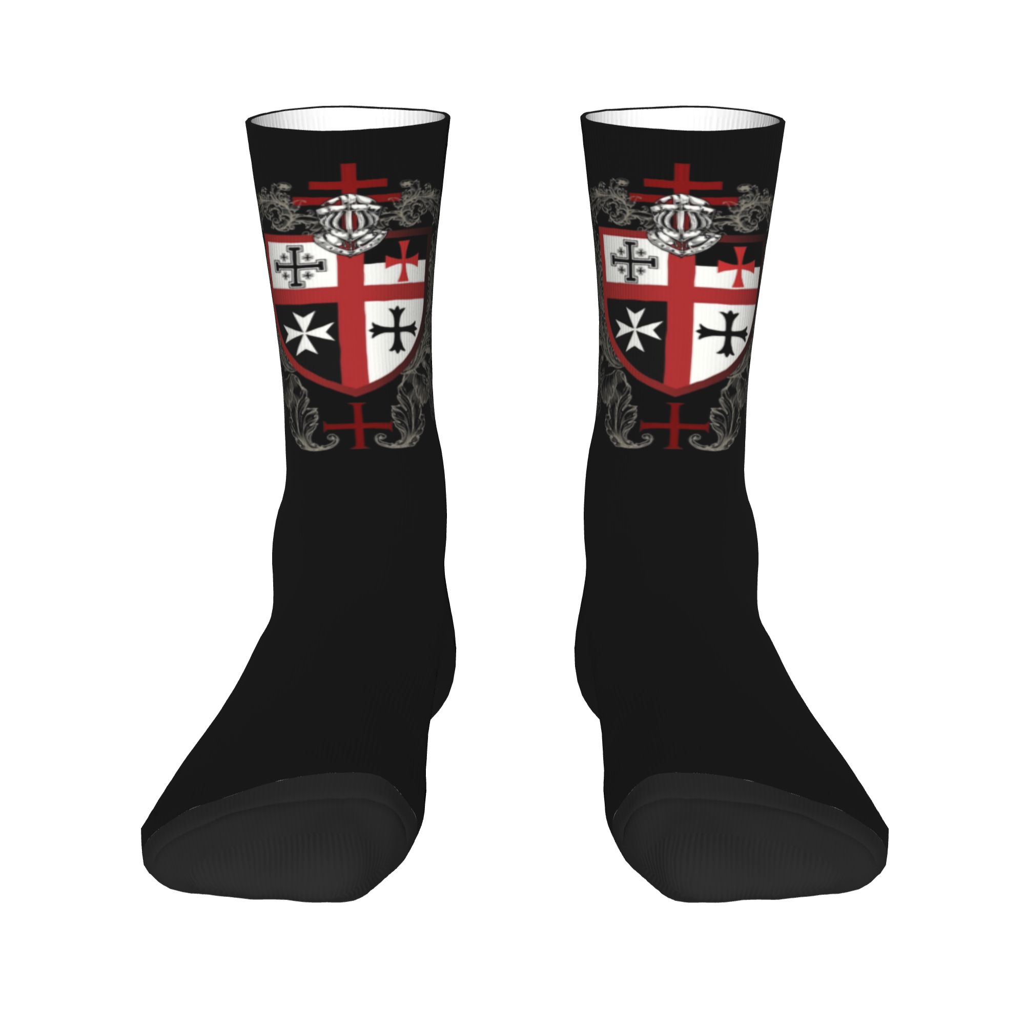 Kaus Kaki Motif Salib Ksatria  - Dress Sock Men ulasan dan harga