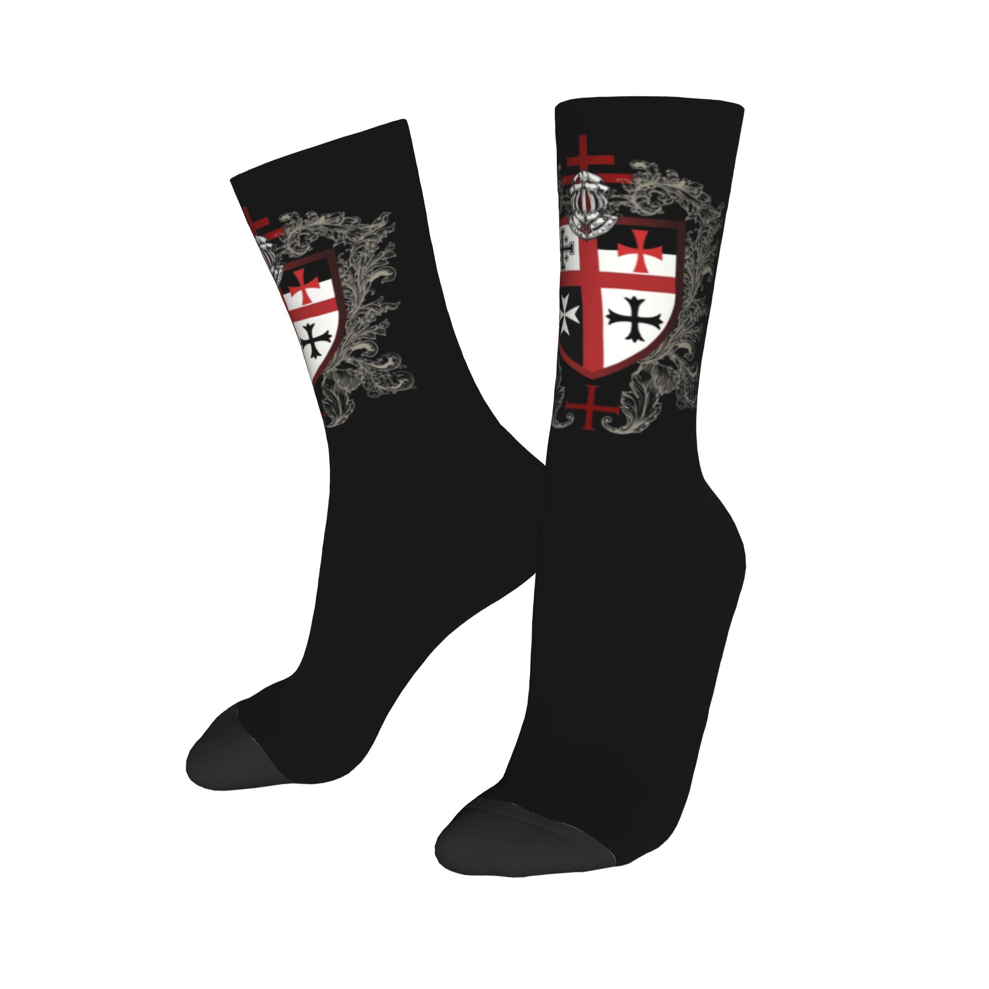 Kaus Kaki Motif Salib Ksatria  - Dress Sock Men ulasan dan harga
